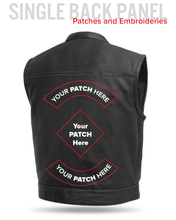 Load image into Gallery viewer, Lowrider Perforated Men's Leather Vest

