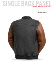Load image into Gallery viewer, Willie Men's Motorcycle Leather Jacket
