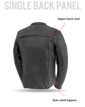 Load image into Gallery viewer, Revolt Men's Motorcycle Leather Jacket
