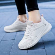 Load image into Gallery viewer, Women’s Waterproof Leather Sneakers
