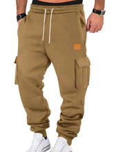 Load image into Gallery viewer, Men's Full Size Drawstring Cargo Jogger Pants Plus Size
