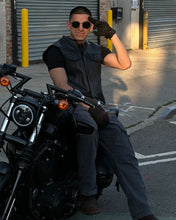 Load image into Gallery viewer, Sharp Shooter Men's Motorcycle Leather Vest
