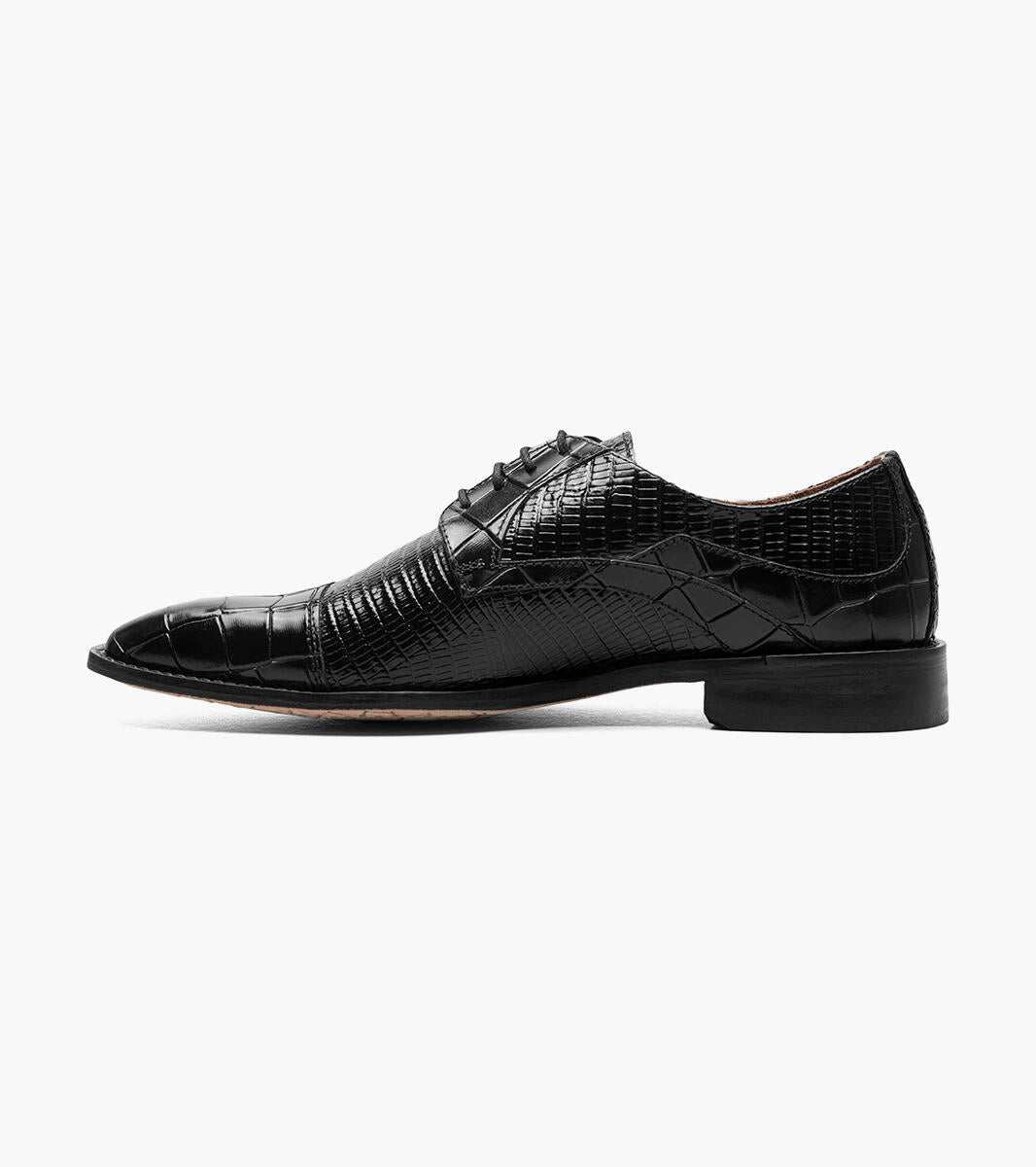 Stacy Adams TEDESCO Black Cap Toe Oxford