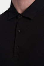 Load image into Gallery viewer, The Mercerized Cotton Polo (Black)
