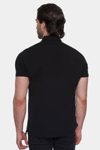 Load image into Gallery viewer, The Mercerized Cotton Polo (Black)
