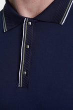 Load image into Gallery viewer, The Mercerized Cotton Polo (Navy)
