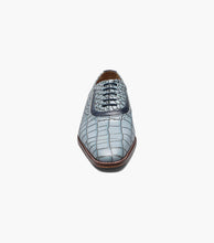 Load image into Gallery viewer, Stacy Adams RICCARDI Light Blue Multi Plain Toe Oxford
