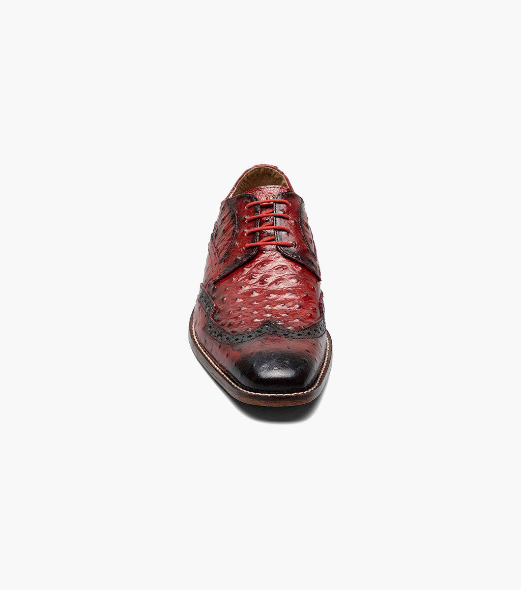 Stacy Adams GENNARO Red Wingtip Oxford