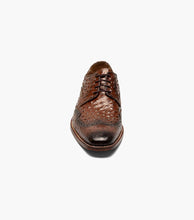 Load image into Gallery viewer, Stacy Adams GENNARO Cognac Wingtip Oxford
