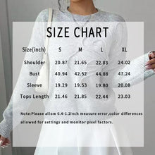 Load image into Gallery viewer, Women's Elegant Floral Sweater - Crew Neck Long Sleeve Casual Pullover
