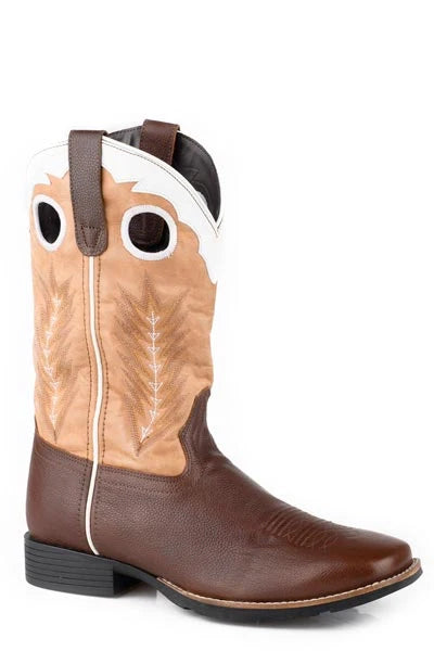 Roper James (Tan) - Men's Cowboy Boot