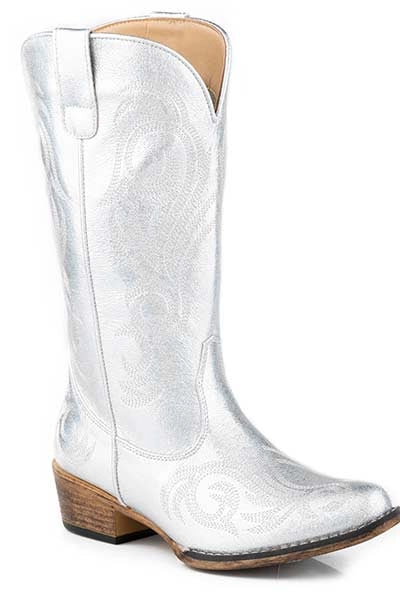 Roper Riley (Silver) - Women's Cowgirl Boot