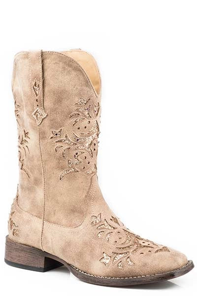 Roper Kennedy (Tan) - Women's Cowgirl Boot