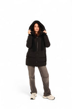 Load image into Gallery viewer, Double-hooded Insulated Bio-Down Coat
