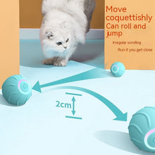Load image into Gallery viewer, Smart Cat Toys Rolling Ball Pet Cat Owner Interactive Pets Toys Automatic Bouncing Ball USB Self Hi Teasing Kittens Jumping Ball
