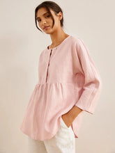 Load image into Gallery viewer, Linen Long-Sleeved Top SITKA
