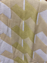 Load image into Gallery viewer, Stacy Adams 5104 Yellow/White Geometric Print Sweater | Quarter Zip
