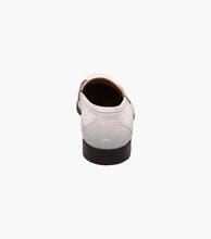 Load image into Gallery viewer, Stacy Adams FERDINAND White Moc Toe Bit Slip On
