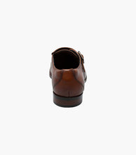 Load image into Gallery viewer, Stacy Adams KARCHER Cognac Plain Toe Monk Strap
