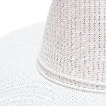 Load image into Gallery viewer, Antonella Double Chain Pierced Hat in White
