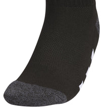 Load image into Gallery viewer, adidas Athletic Cushioned Quarter Socks (6-Pair) for Kids, Boys and Girls, Above The Ankle Fit, Durable Fabric Medium Black/Onix Grey/White - # BOAA11810006
