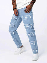 Load image into Gallery viewer, Distressed Slim Fit Jeans for Men
