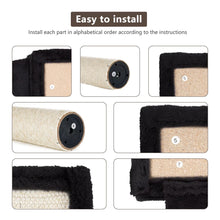 Load image into Gallery viewer, Wall-Mounted Cat Condo &amp; Climbing Tower – Space-Saving, Sturdy &amp; Fun for Multiple Cats

