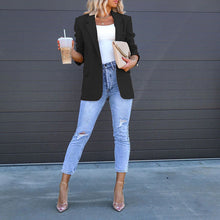 Load image into Gallery viewer, Women’s Open‑Front Casual Blazer

