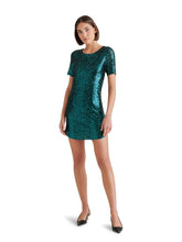 Load image into Gallery viewer, Marcella Sequin Tee Dress
