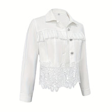 Load image into Gallery viewer, Women's Lace Hollow Out Jacket
