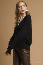 Load image into Gallery viewer, Umgee Button-Front V-Neck Knit Cardigan
