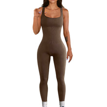 Load image into Gallery viewer, Women’s Ribbed Sleeveless Jumpsuit
