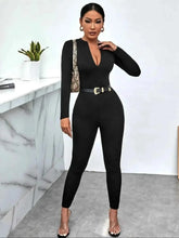 Load image into Gallery viewer, Stylish Long Sleeve : Bodycon Jumpsuit
