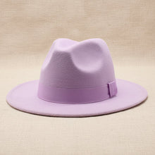 Load image into Gallery viewer, Wide Brim Bell Crown Wool Hat – Unisex Sun &amp; Warmth Hat
