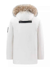 Load image into Gallery viewer, Men's Full Size Fur Hooded Winter Parka Coat Plus Size
