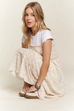 Load image into Gallery viewer, New Summer Smocked Floral Ruffled Hem Cami Dress – Feminine, Charming, Playful, Perfect for Warm Weather and Casual Outings
