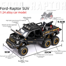 Load image into Gallery viewer, 1:24 Raptor F150 Alloy Toy Car Model | Boxed | Ages 14+ - # BAGE81110039-TEENADLT

