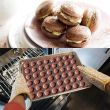 Load image into Gallery viewer, 1-2pc/set Large Macaroon Kit Silicone Mat Non-Stick Baking Mold Set 48 Capacity Pot Cake Decorating Supplies Macaron Silicone Mat Non-Stick Silicone Macaron Reusable Baking Mold Set
