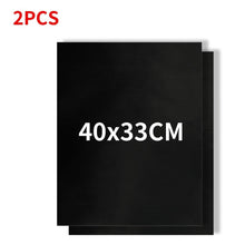 Load image into Gallery viewer, 1-6pcs BBQ Grill Mat Non-stick Mat Heat Resistant Grill Mat Outdoor Baking Reusable Barbecue Party Mat 40x50cm Grill Accessories Barbecue Grill Mat Reusable Baking Mat BBQ Sheet Non-Stick for Electric Gas and Charcoal Barbecue Accessories
