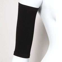 Load image into Gallery viewer, 1 Pair Arm Sleeve Weight Loss Calories Slim Slimming Arm Shaper Weight Loss Fat Burning Wrap Bands Massager Sleeve Wrap Weight Loss Fat Burning Running Arm Warmers Comfortable Soft Arm Cover For Indoor And Outdoor
