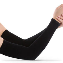 Load image into Gallery viewer, 1 Pair One Size Women Cooling Anti-UV Arm Sleeves Girls Sun Protection Arm Covers For Ladies Running Riding Outdoor Sports UV Protection Cooling Arm Sleeves Women Outdoor Activities Workout Arm Sleeve
