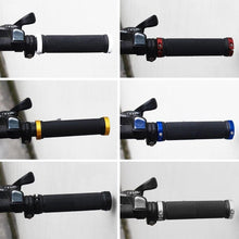 Load image into Gallery viewer, 1 pair  Road Cycling Handlebar Grips Anti-Skid Rubber Bicycle Grips Mountain Bike Lock On Bicycle Handlebars End Grips Handle Grip With Aluminum Lock Bike Grip For Scooter Cruiser Tricycle Wheel Chair Mountain Road Urban Foldable Bike
