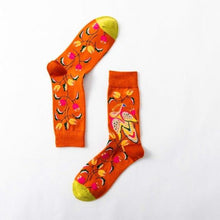 Load image into Gallery viewer, 1 Pair Women Socks Cartoon Dog Octopus Flower Plant Kawaii Funny Casual Female Cotton Sock Hosiery Streetwear Harajuku Crew Sock For Women
