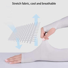Load image into Gallery viewer, 1 Pairs Arm Sleeves Warmers Sports Sleeve Sun UV Protection Hand Cover Cooling Warmer Running Fishing Cycling Sunscreen Sun Protection Arm Sleeves For Men  Women Arm Cover For Cycling Outdoor Sports
