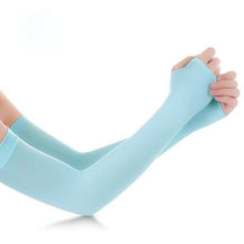 Load image into Gallery viewer, 1 Pairs Arm Sleeves Warmers Sports Sleeve Sun UV Protection Hand Cover Cooling Warmer Running Fishing Cycling Sunscreen Sun Protection Arm Sleeves For Men  Women Arm Cover For Cycling Outdoor Sports
