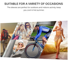 Load image into Gallery viewer, 1 Pairs Arm Sleeves Warmers Sports Sleeve Sun UV Protection Hand Cover Cooling Warmer Running Fishing Cycling Sunscreen Sun Protection Arm Sleeves For Men  Women Arm Cover For Cycling Outdoor Sports
