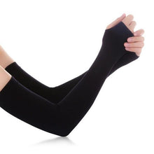 Load image into Gallery viewer, 1 Pairs Arm Sleeves Warmers Sports Sleeve Sun UV Protection Hand Cover Cooling Warmer Running Fishing Cycling Sunscreen Sun Protection Arm Sleeves For Men  Women Arm Cover For Cycling Outdoor Sports
