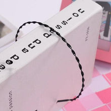 Load image into Gallery viewer, 1 pc Fashion Wave Men&#39;s Women Unisex Black Wavy Hair Head Hoop Band Sport Headband Hairband Gorgeous Hair Accessories For Men And Women
