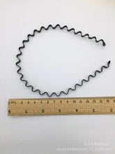 Load image into Gallery viewer, 1 pc Fashion Wave Men&#39;s Women Unisex Black Wavy Hair Head Hoop Band Sport Headband Hairband Gorgeous Hair Accessories For Men And Women
