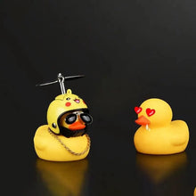 Load image into Gallery viewer, 1 PC Small Yellow Duck For Car Perfect Man Gift For Car Auto Interior Decoration Unique Cool Design
